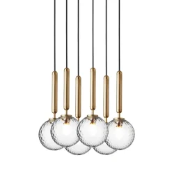 Miira 6 pendel, optic/messing