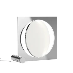 Moonsetter 600 LED gulvlampe, krom/hvid