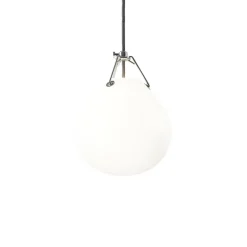 Moser pendel Ø185, mat hvid opal