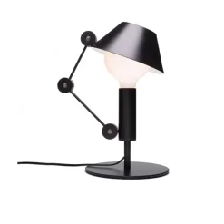 Mr. Light bordlampe, sort/hvid