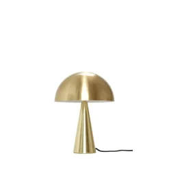 Mush bordlampe mini, messing