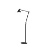 NJP gulvlampe, sort (3000 K)