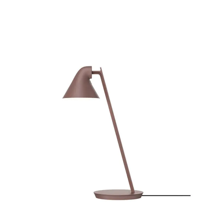 NJP Mini bordlampe, rosabrun