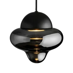 Nutty pendel, smoke/sort