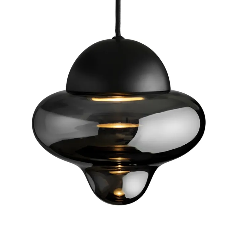 Nutty pendel, smoke/sort