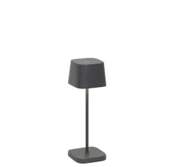 Ofelia micro batterilampe / bordlampe, mørkegrå