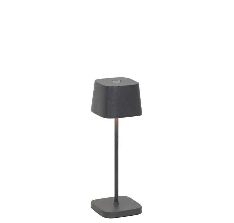 Ofelia micro batterilampe / bordlampe, mørkegrå