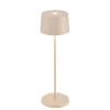 Olivia batterilampe / bordlampe, sand