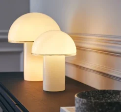 Onfale Medio bordlampe, hvid