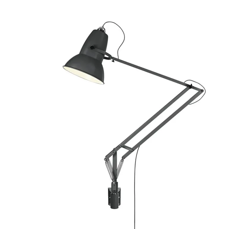 Original 1227 Giant vægmonteret lampe, grå