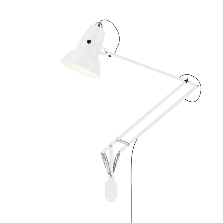 Original 1227 Giant vægmonteret lampe, hvid