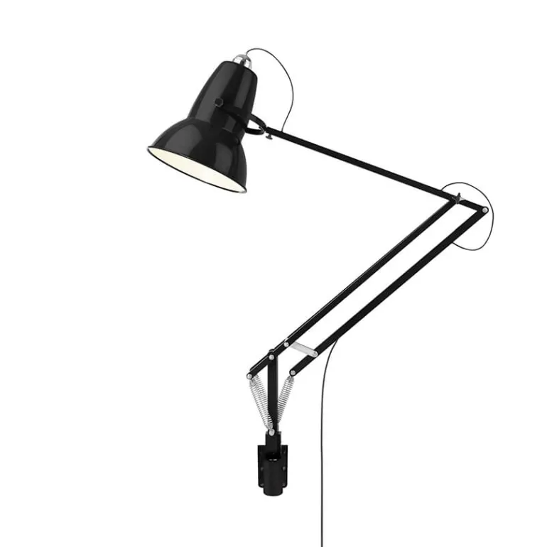 Original 1227 Giant vægmonteret lampe, mat sort