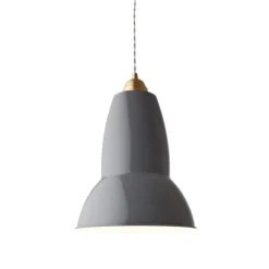 Original 1227 messing/grå maxi pendel