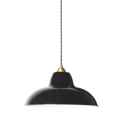 Original 1227 Midi Wide pendel, messing/sort