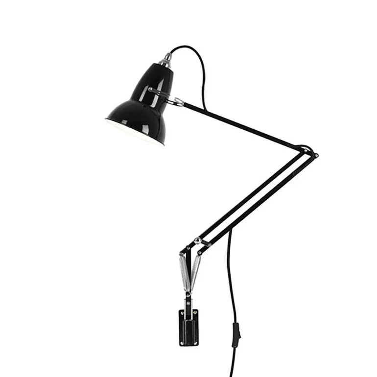 Original 1227 vægmonteret lampe, sort