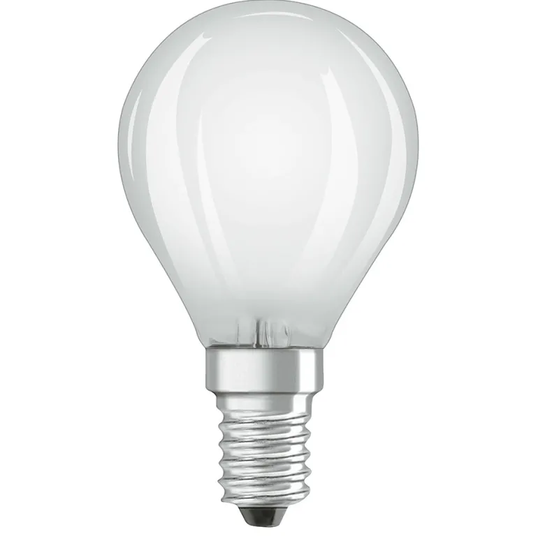 Osram LED-pære 4W E14 827, mat