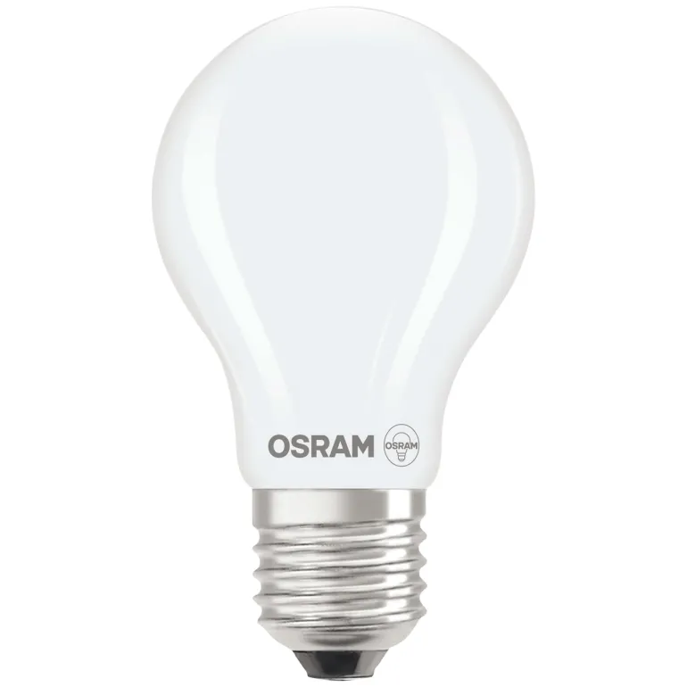 Osram LED-pære 3,4W E27 827, mat