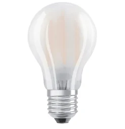 Osram LED-pære 7,5W E27 827, mat