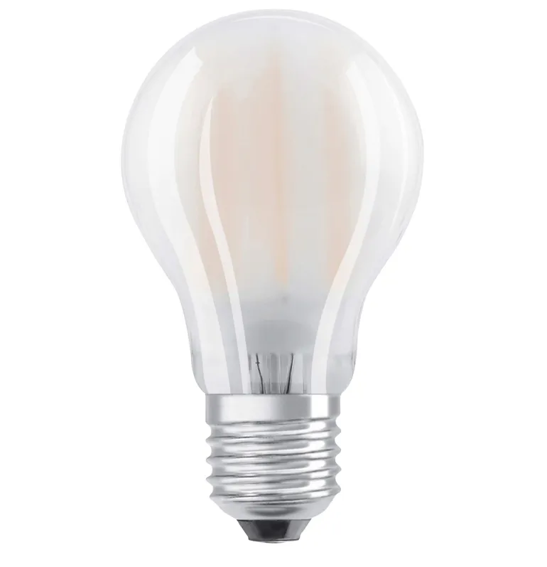 Osram LED-pære 7,5W E27 827, mat