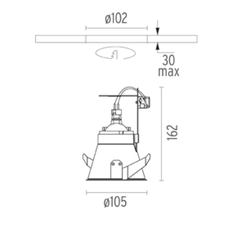 OUTLET: Easy Kap 105 fix, blå