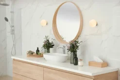 Palla C135 væglampe/loftlampe, messing