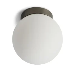 Palla C135 væglampe/loftlampe, titanium