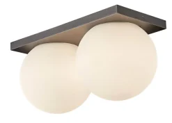 Palla C2135 væglampe/loftlampe, titanium