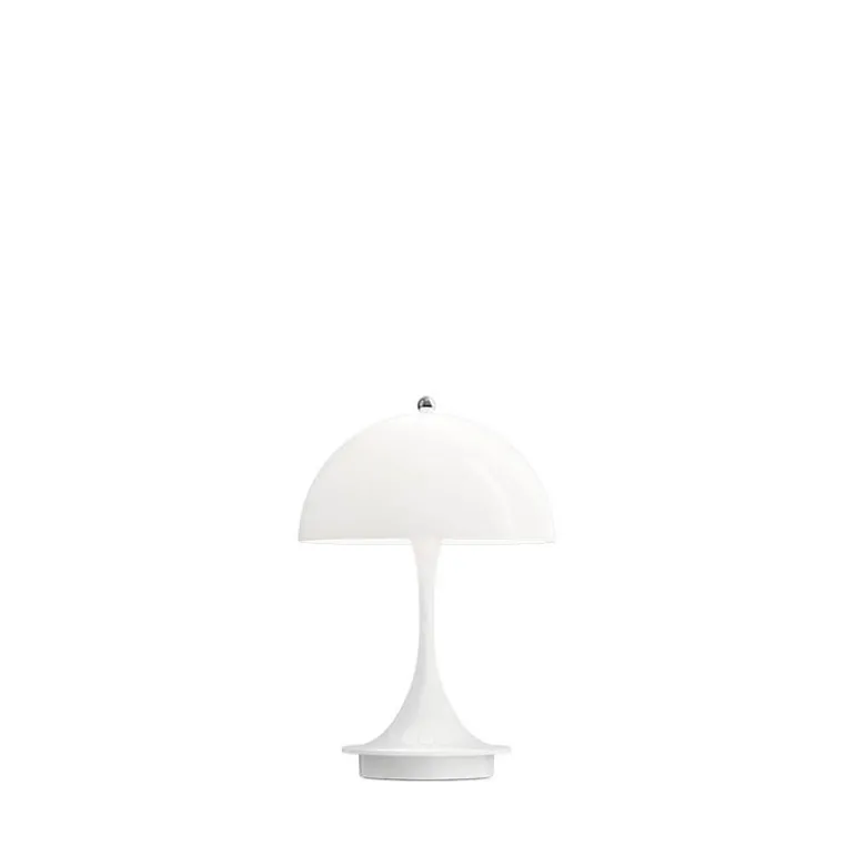 Panthella 160 Portable, hvid opalt akryl