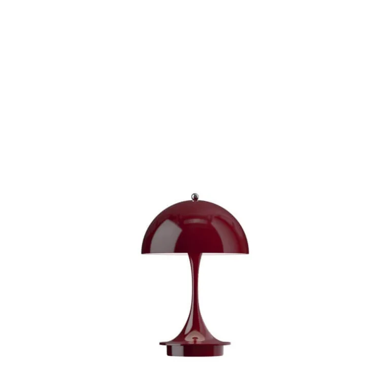 Panthella 160 Portable V3 bord- / batterilampe, opaque burgundy