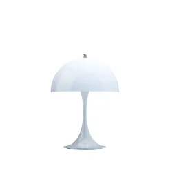 Panthella 250 Portable V3 bord- / batterilampe, lyseblå opal