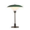 PH 3½-2½ bordlampe, grøn
