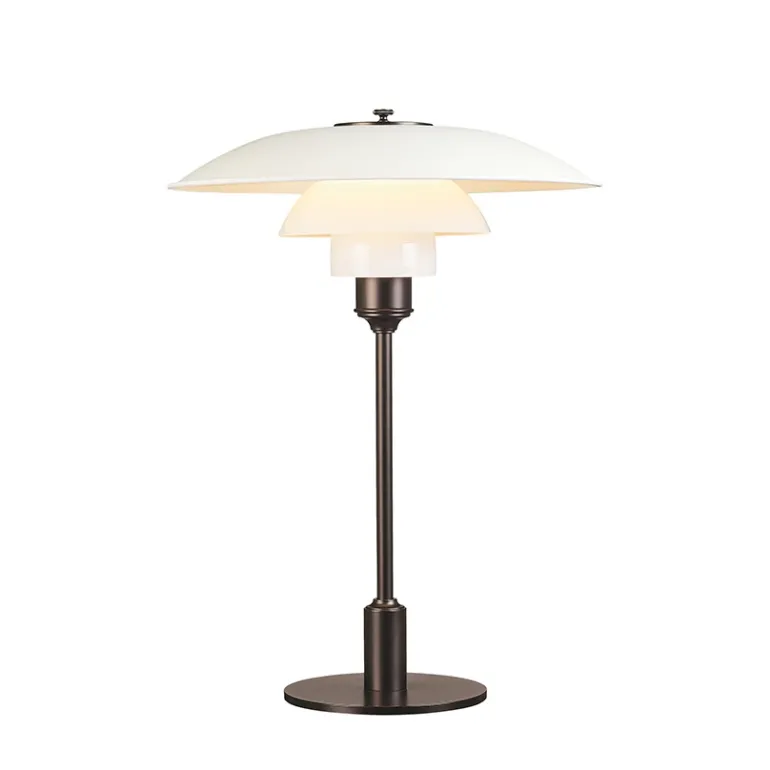 PH 3½-2½ bordlampe, hvid