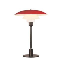 PH 3½-2½ bordlampe, rød