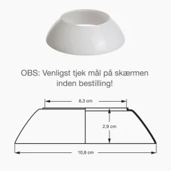 PH 2/1 glas mellemskærm
