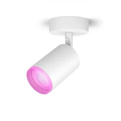 Philips Hue Fugato White and Color Ambiance spot, hvid