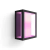 Philips Hue Impress White and Color Ambiance udendørs væglampe large, sort