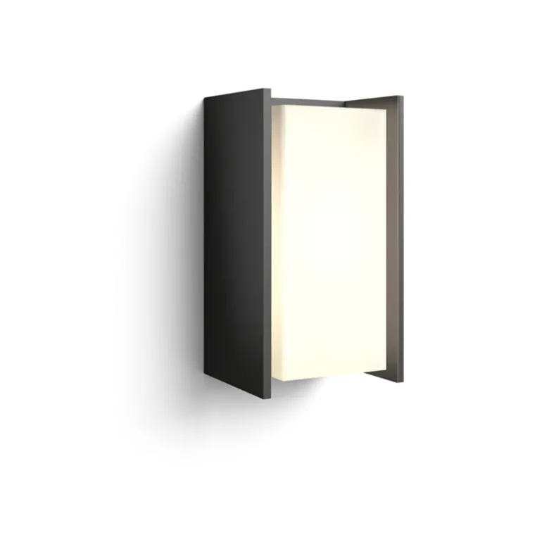 Philips Hue Turaco udendørs væglampe, antrasit