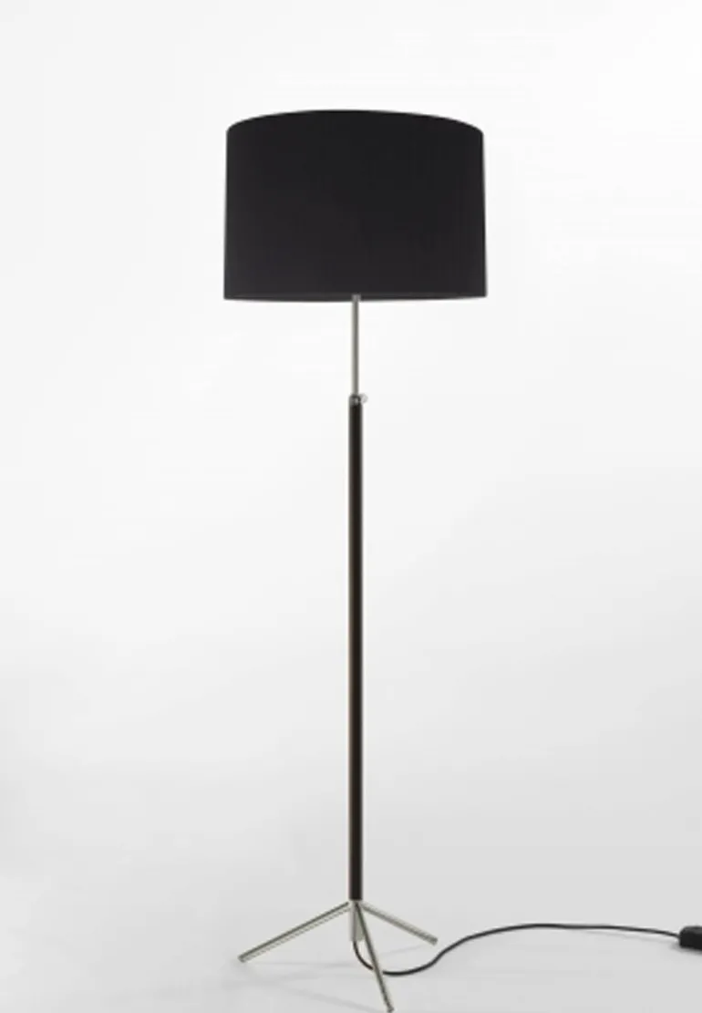 Pie de salón Gulvlampe G2 sort/krom