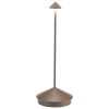Pina batterilampe / bordlampe, corten