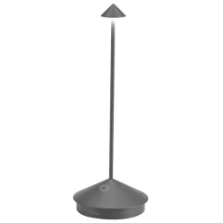 Pina batterilampe / bordlampe, mørkegrå