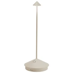 Pina batterilampe / bordlampe, sand