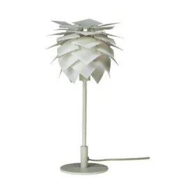 Pineapple høj bordlampe, hvid