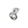 Pin-Up 1 Round, LED, krom