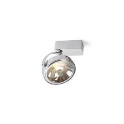 Pin-Up 1 Square LED, krom