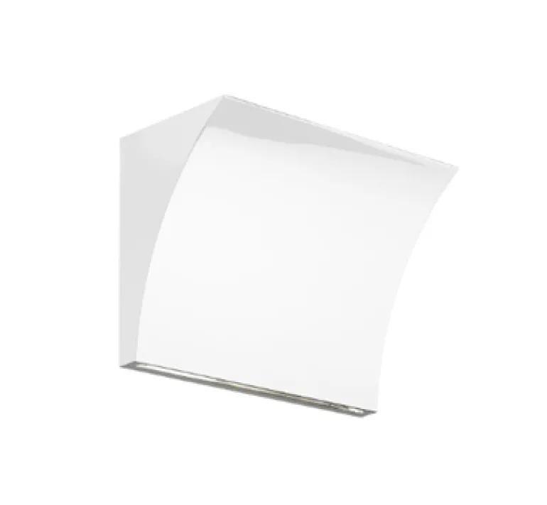 Pochette Up/Down Væglampe LED, Blank hvid