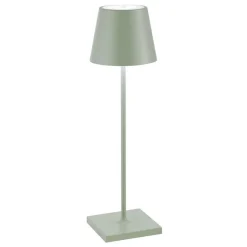 Poldina batterilampe / bordlampe, salviegrøn