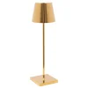 Poldina batterilampe / bordlampe, blank guld