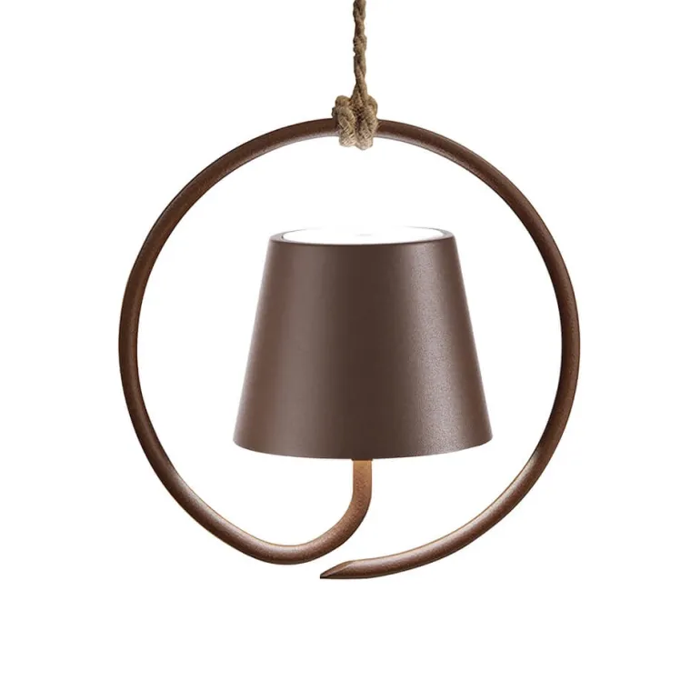 Poldina batterilampe / pendel, corten