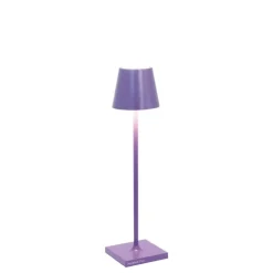 Poldina micro batterilampe / bordlampe, lilla