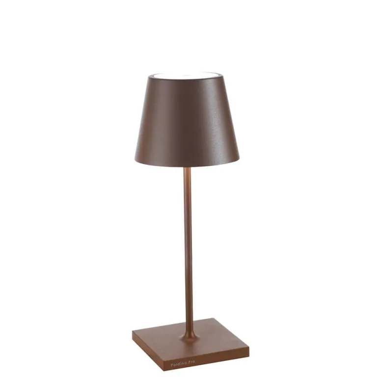 Poldina mini batterilampe / bordlampe, corten